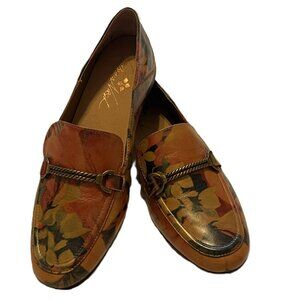 Classic Chic Boho Vintage Patricia Nash Fia Loafer w/Horsebit Accent Women's 8.5